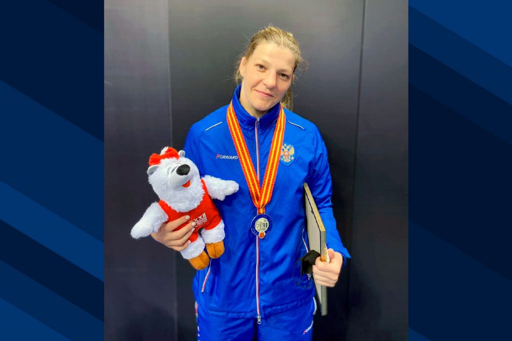 Екатерина Букина стала серебряным призёром первого турнира международной Борцовской Лиги Поддубного