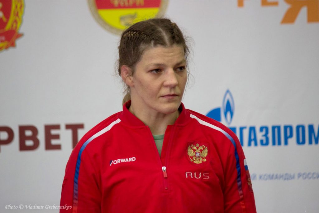 Серебряную медаль завоевала Екатерина Букина на чемпионате России по женской вольной борьбе