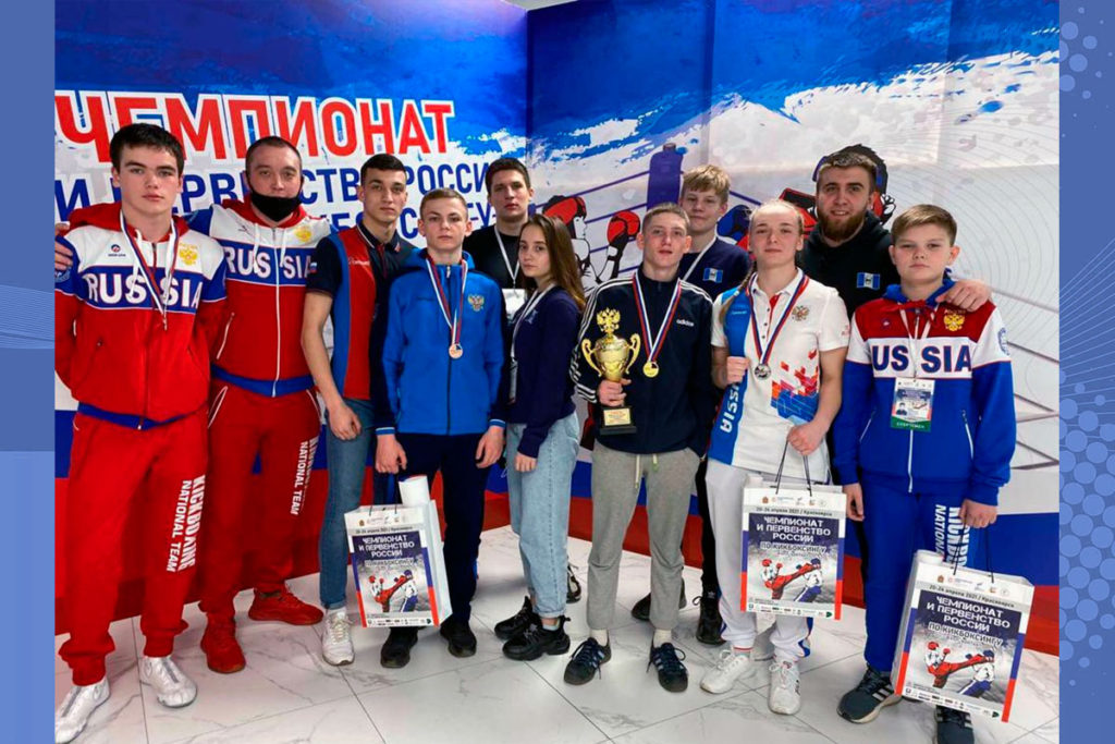 Спортсмены Приангарья завоевали семь медалей на чемпионате и первенстве России по кикбоксингу