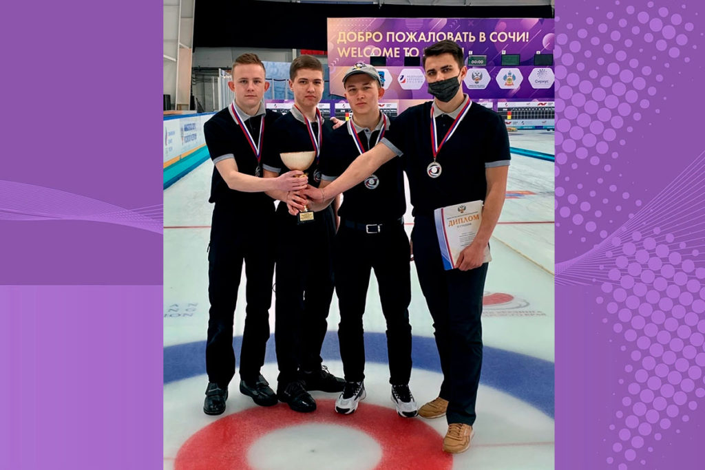 Команда Иркутской области заняла второе место на первенстве России по кёрлингу среди юниоров до 22 лет
