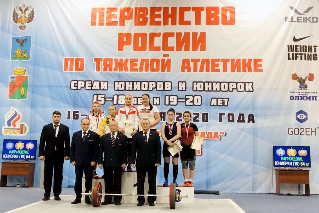 Две бронзовых медали завоевали спортсмены из Иркутской области на первенстве России по тяжёлой атлетике