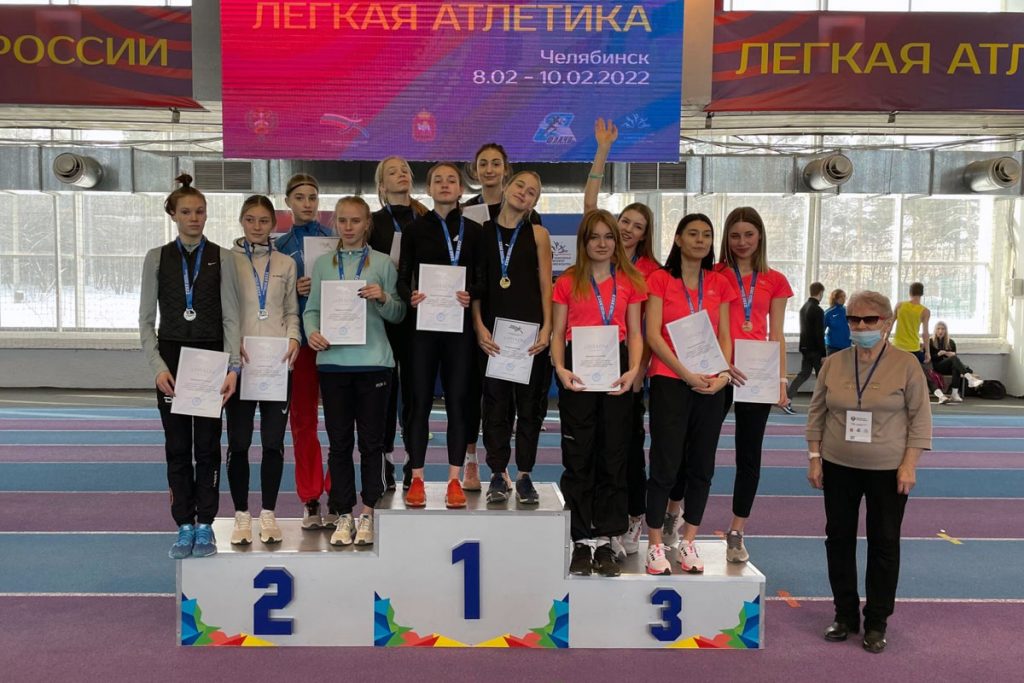 Спортсменки Иркутской области заняли первое место в эстафете на первенстве России по лёгкой атлетике