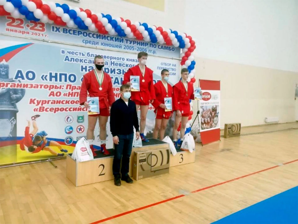 Руслан Тарасов занял третье место на всероссийском турнире по самбо в честь благоверного князя Александра Невского