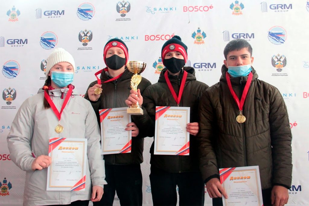 Саночники Братска успешно выступили на всероссийских соревнованиях «Юношеский Кубок»
