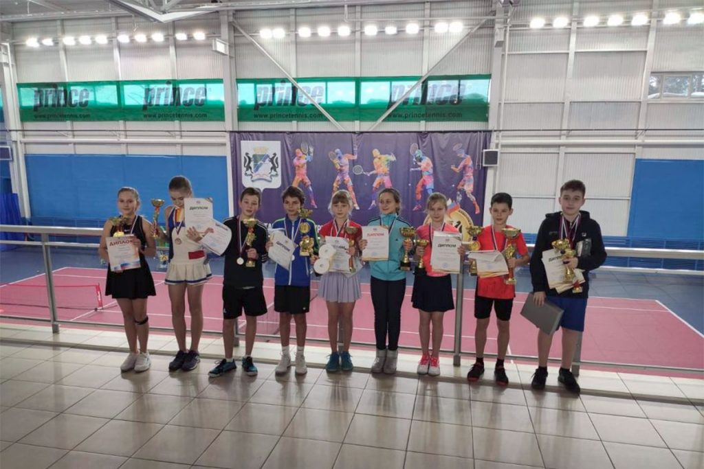Иркутские теннисисты завоевали три золотых медали на зимнем первенстве «Крещенские морозы Сибири» в Новосибирске