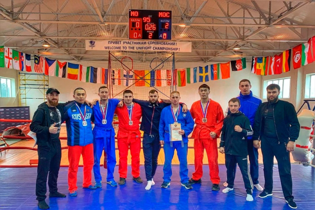 Девять медалей выиграли спортсмены Иркутской области на чемпионате России по универсальному бою