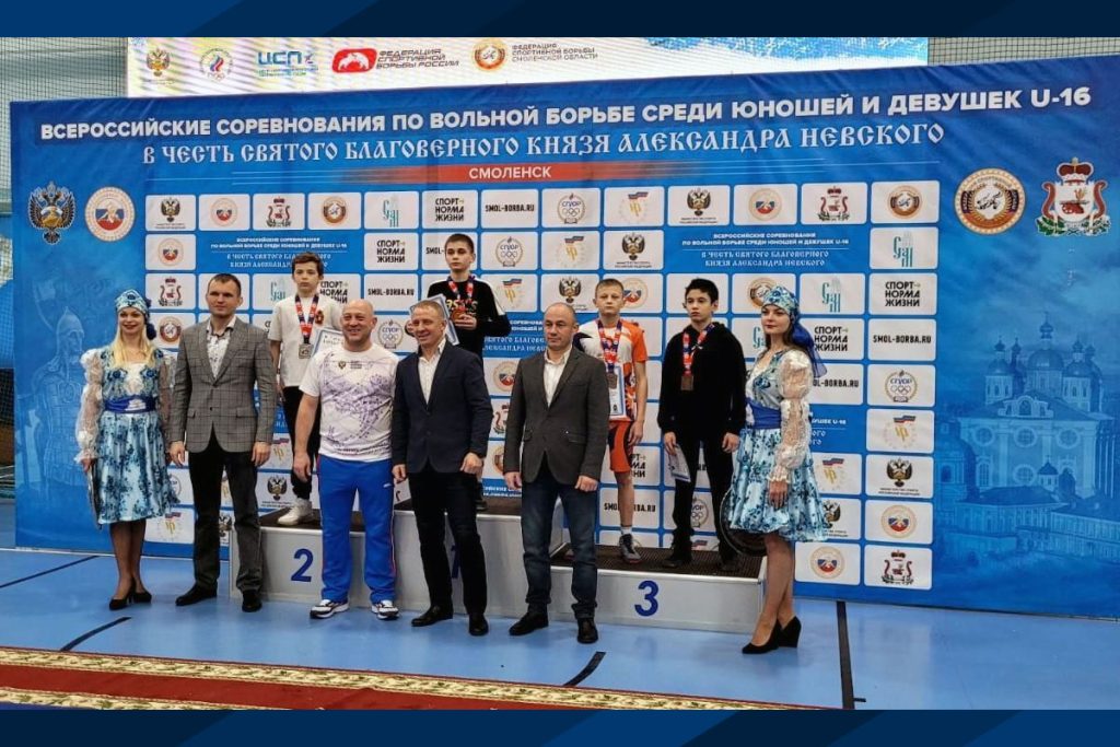 Две медали выиграли вольники Приангарья на всероссийских соревнованиях в Смоленске