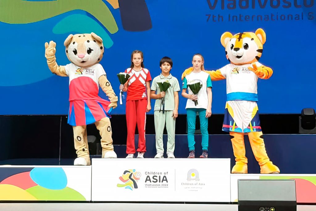 Валерия Сластина из Байкальска завоевала бронзу на соревнованиях по женской вольной борьбе на VII Международных спортивных играх «Дети Азии»