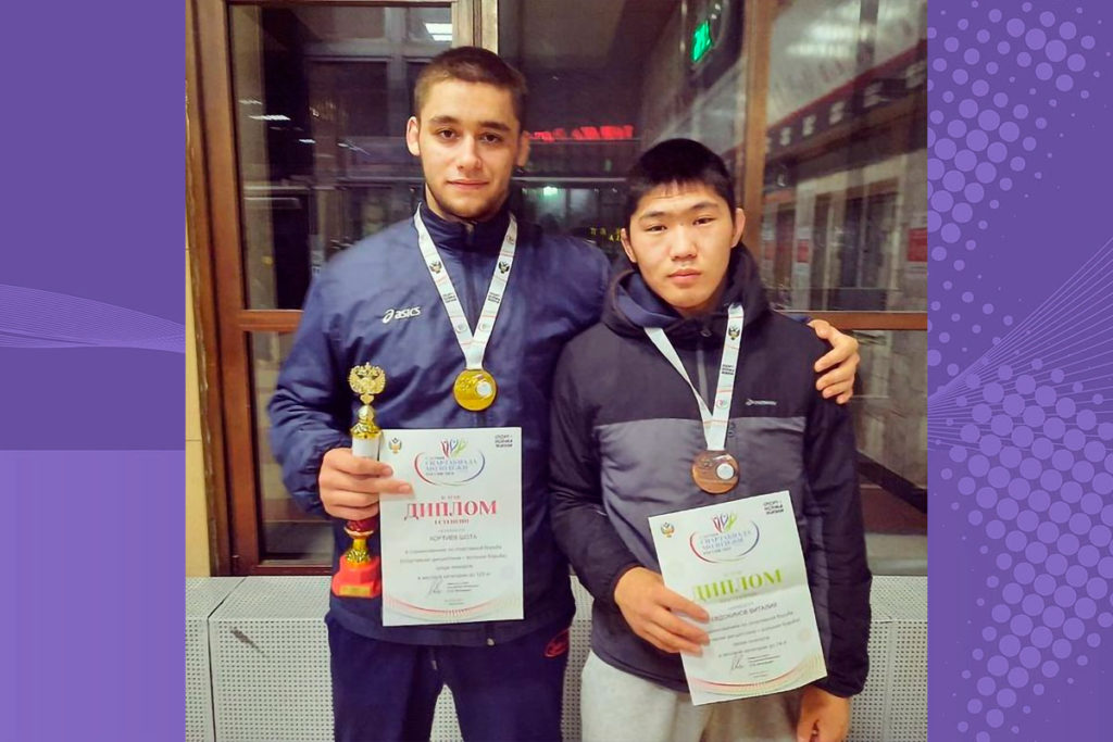 Борцы Приангарья выиграли две медали на II этапе V летней Спартакиады молодёжи России